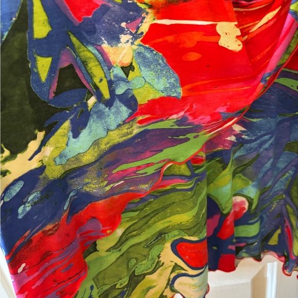 Vibrant print Joseph Ribkoff dress - Picture 3 of 14